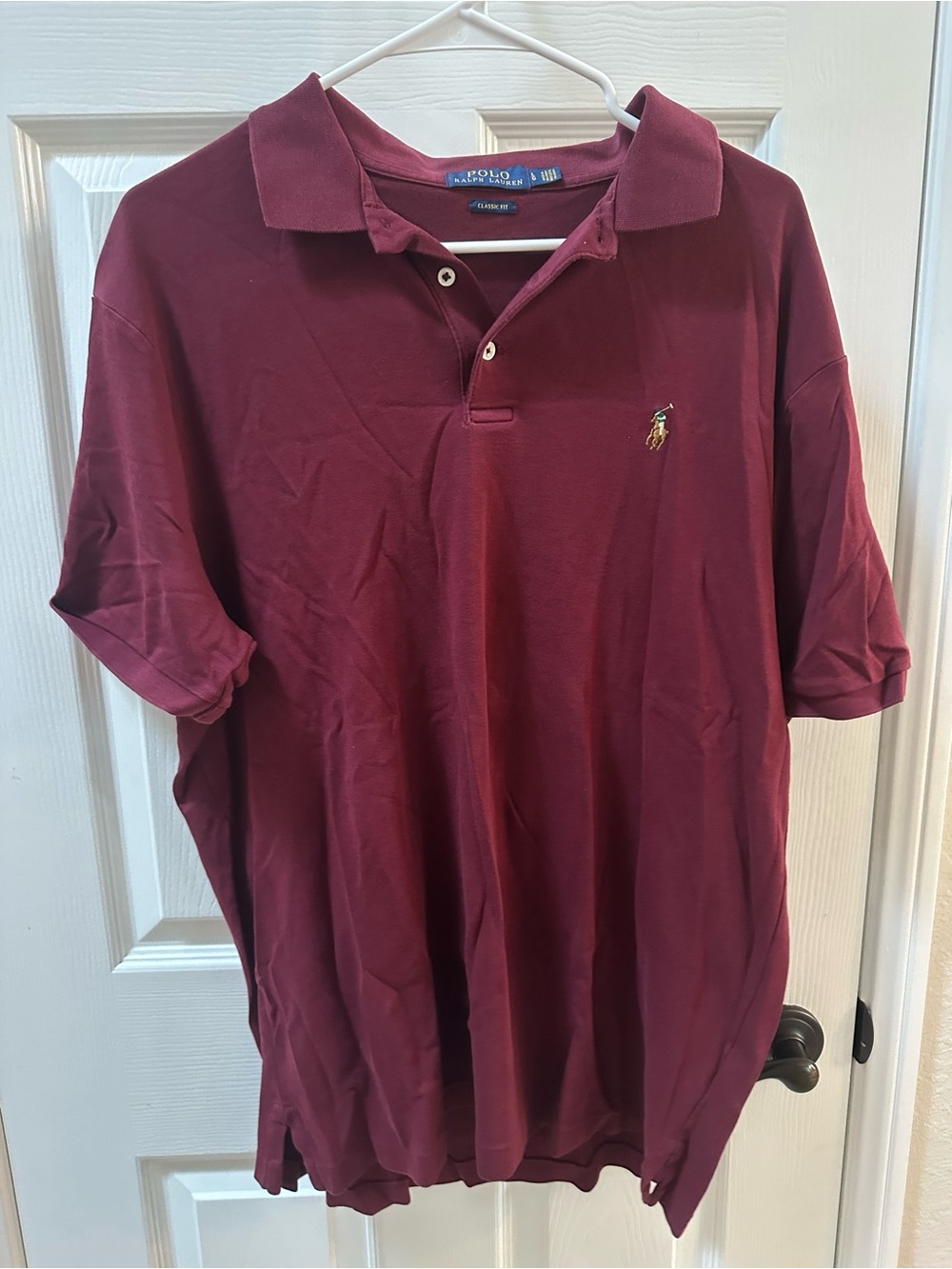 Polo Ralph Lauren Burgundy Short-Sleeve Polo - Picture 3 of 7